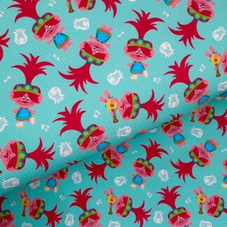 Trolls 012 Canvas Fabric Sheet