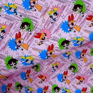 Power Girls 004 Canvas Sheet