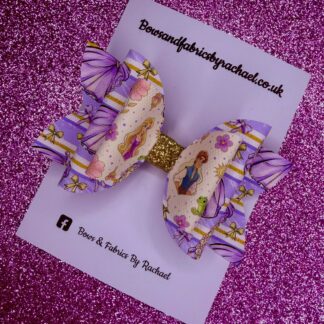 Golden Hair Mash Up 002 Hair Bow