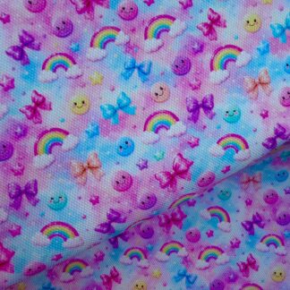Smiles & Rainbows 001 Canvas Sheet