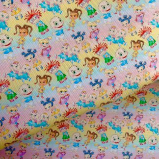 Retro Shows 026 Canvas Fabric Sheet
