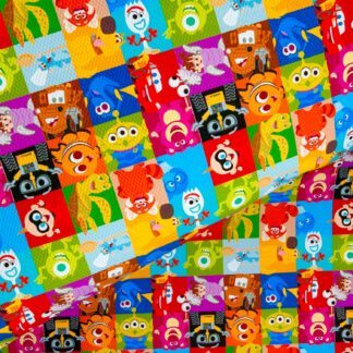 Pixar Movies 030 Canvas Fabric Sheet