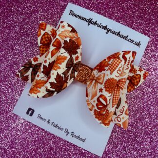 Autumn Bows 001 Hair Bow