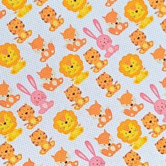 Animals 036 Canvas Fabric Sheet