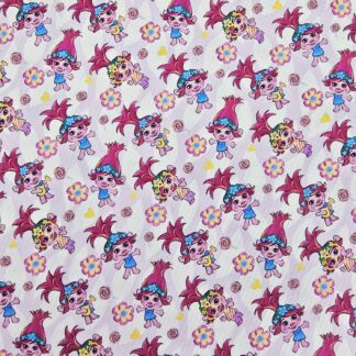Trolls 003 Canvas Fabric Sheet