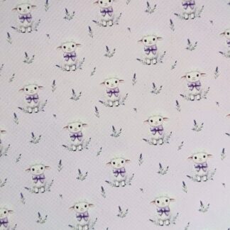 Lamb 001 Canvas Fabric Sheet