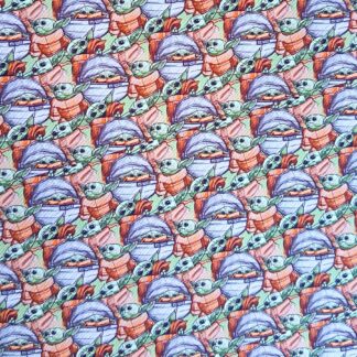 Yoda 004 Canvas Fabric Sheet