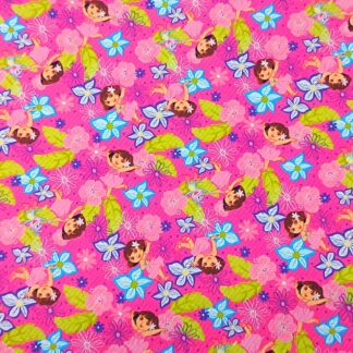 Retro Shows 017 Canvas Fabric Sheet