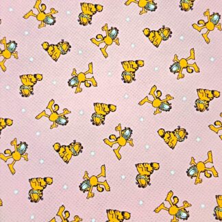 Ginger Cat 004 Canvas Fabric Sheet