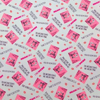 Mean Girls 001 Canvas Fabric Sheet