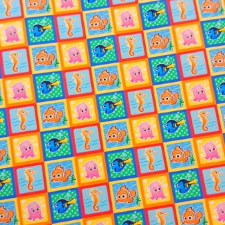 Disney Movies 201 Canvas Fabric Sheet