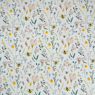 Flowers 059 Canvas Fabric Sheet