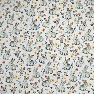 Bunnies 018 Canvas Fabric Sheet