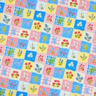 Flowers 055 Canvas Fabric Sheet