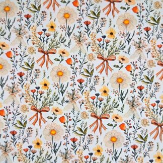Flowers 054 Canvas Fabric Sheet