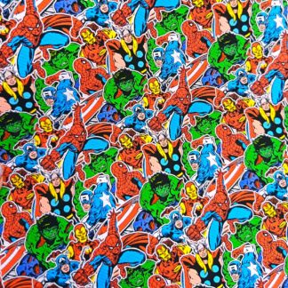 Heroes 033 Canvas Fabric Sheet