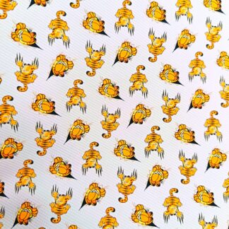 Ginger Cat 002 Canvas Fabric Sheet