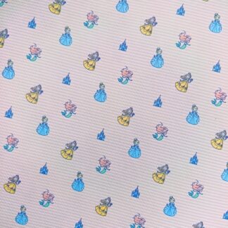 Princess 123 Canvas Fabric Sheet