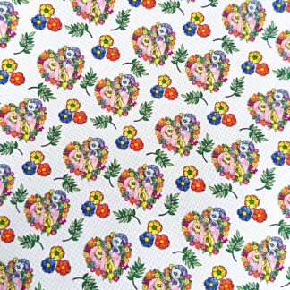Pony Friends 005 Canvas Fabric Sheet