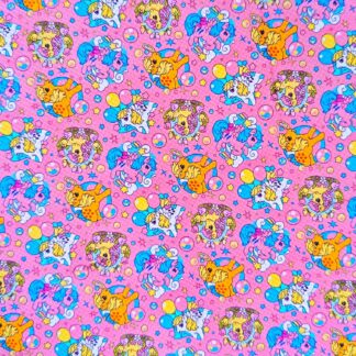 Pony Friends 004 Canvas Fabric Sheet