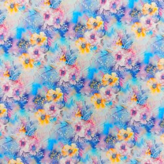 Flowers 027 Canvas Fabric Sheet