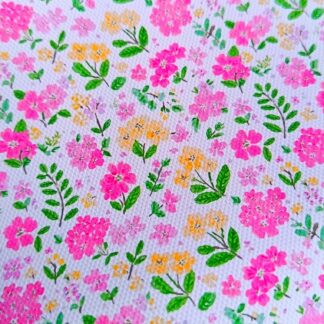 Flowers 061 Canvas Fabric Sheet