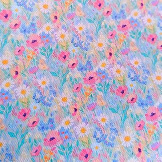 Flowers 064 Canvas Fabric Sheet