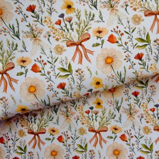 Flowers 054 Canvas Fabric Sheet