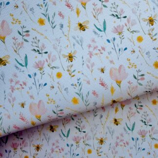 Flowers 059 Canvas Fabric Sheet