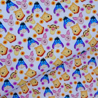 Pooh 055 Canvas Fabric Sheet