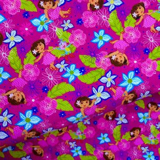 Retro Shows 017 Canvas Fabric Sheet