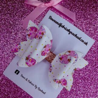 Pink Piggie 025 Hair Bow