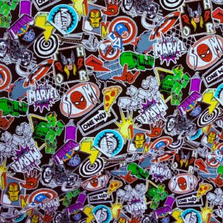 Heroes 032 Canvas Fabric Sheet