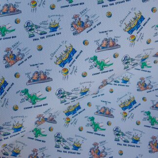 Pixar Movies 059 Canvas Fabric Sheet