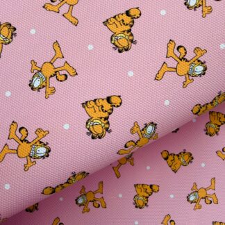 Ginger Cat 004 Canvas Fabric Sheet