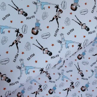Pixar Heroes 001 Canvas Fabric Sheet