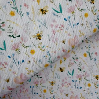 Flowers 059 Canvas Fabric Sheet