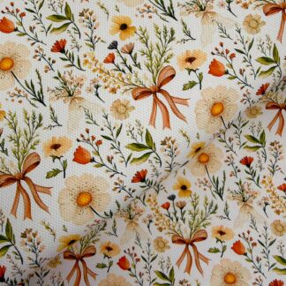 Flowers 054 Canvas Fabric Sheet