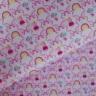 Pink Piggie 024 Canvas Fabric Sheet