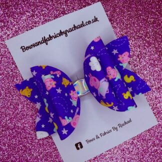Pink Piggie 048 Hair Bow