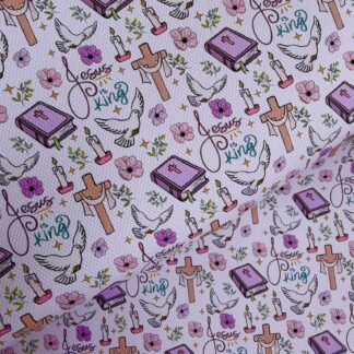Church 001 Canvas Fabric Sheet