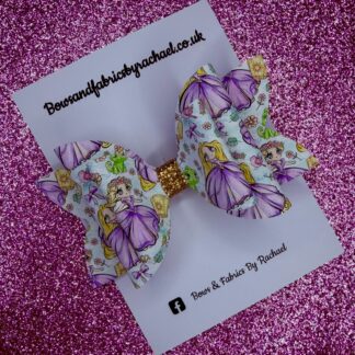 Golden Hair B 004 Hair Bow