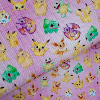 Gamer 001 Canvas Fabric Sheet