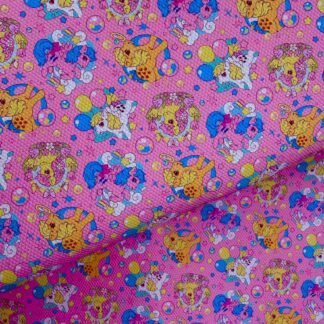 Pony Friends 004 Canvas Fabric Sheet