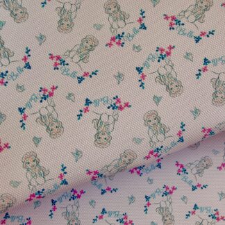 Beauty 018 Canvas Fabric Sheet