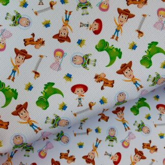 Pixar Movies 028 Canvas Fabric Sheet