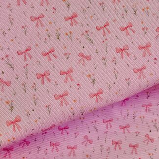Bows 004 Canvas Fabric Sheet