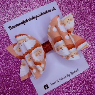 Santa 001 Hair Bow