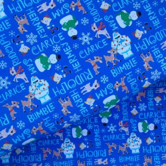 Christmas 010 Canvas Fabric Sheet