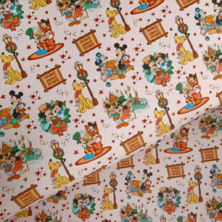 Disney Christmas 023 Canvas Fabric Sheet
